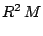 $\displaystyle R^2  M$